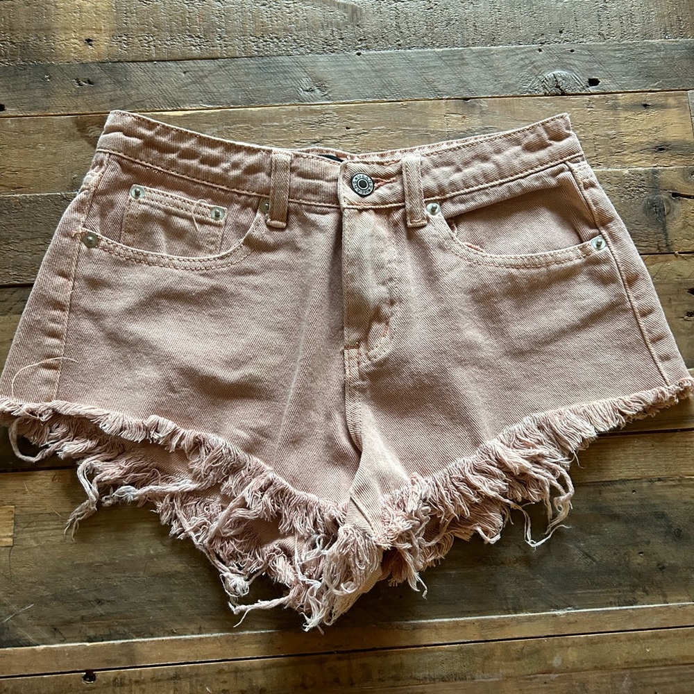 Mustard Seed high waisted festival shorts